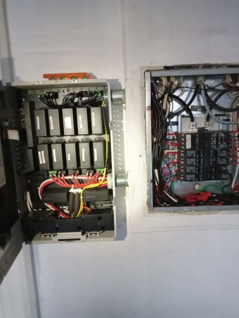 Electrical panel upgrade completed for Commercial Electrician Services in Kingsford